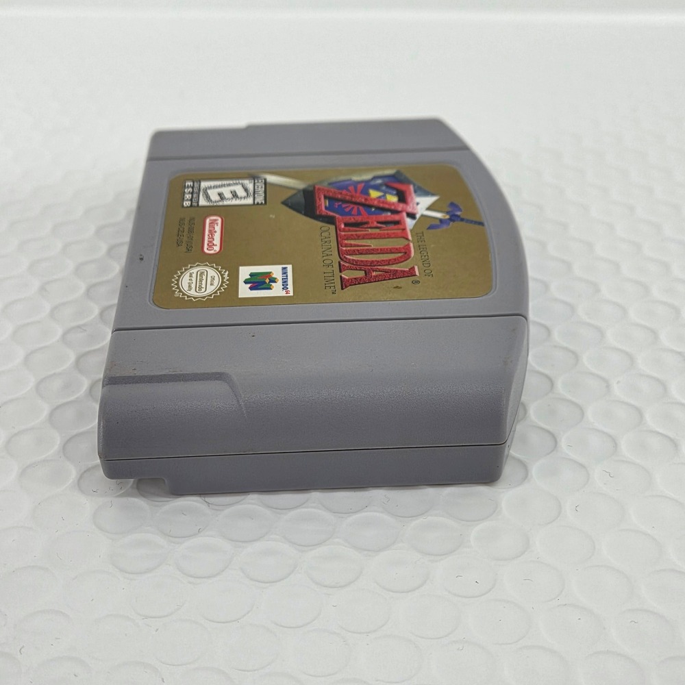 The Legend of Zelda Ocarina of Time Nintendo 64 N64 Game NUS-006 Gold Tested - Picture 4 of 9
